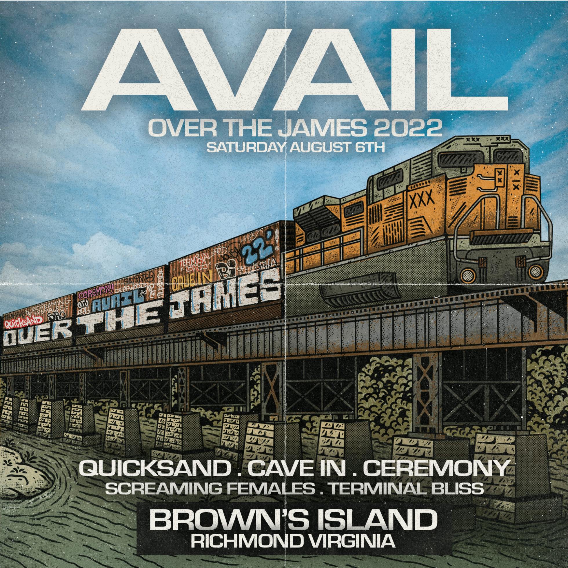 Over the James featuring AVAIL & more