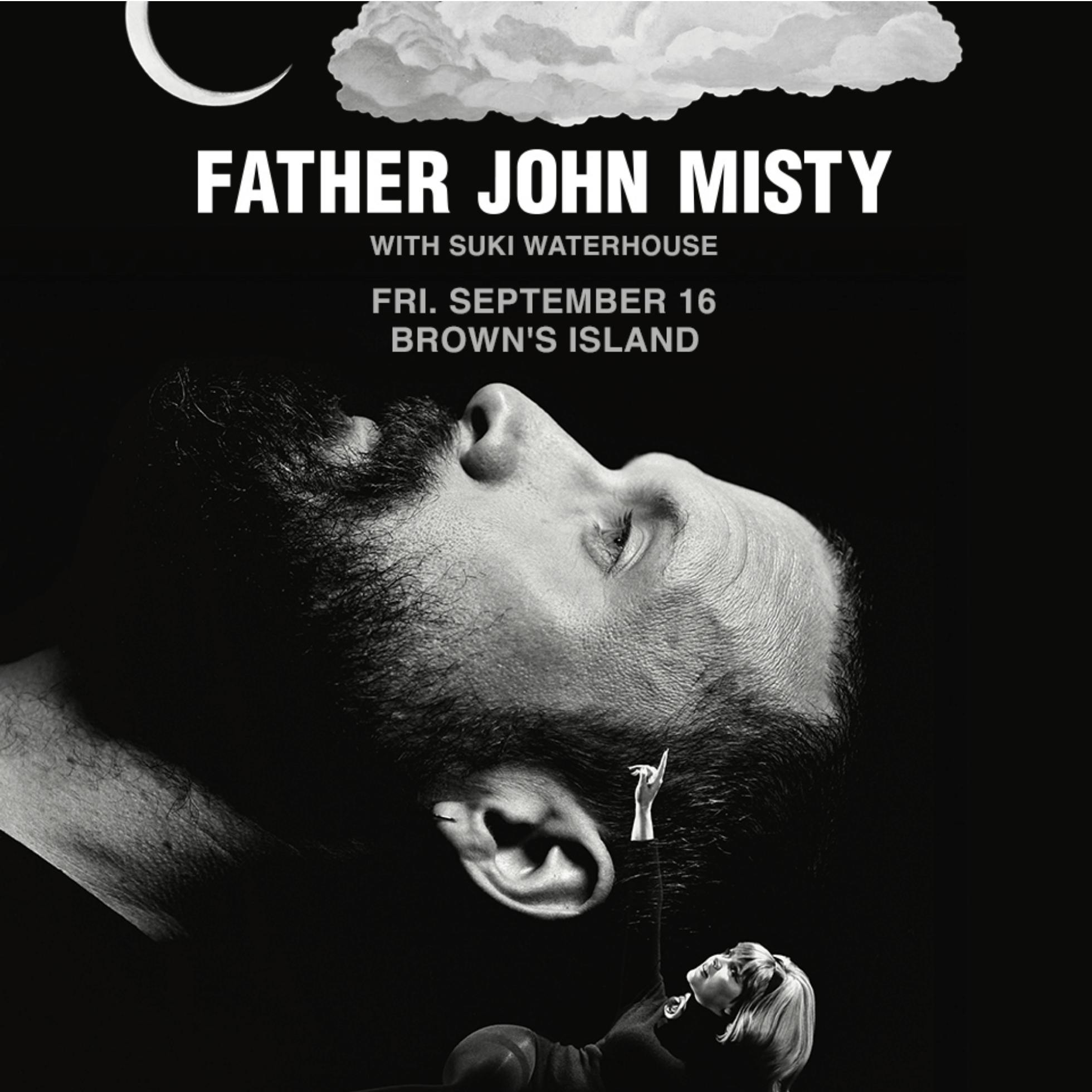 Father John Misty with Suki Waterhouse on Brown's Island
