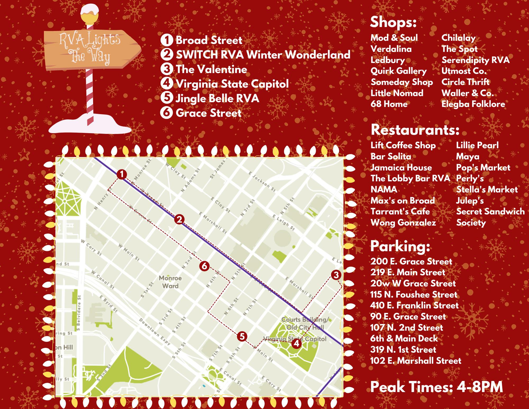 RVA Lights the Way: A Holiday Walking Tour of the Arts District