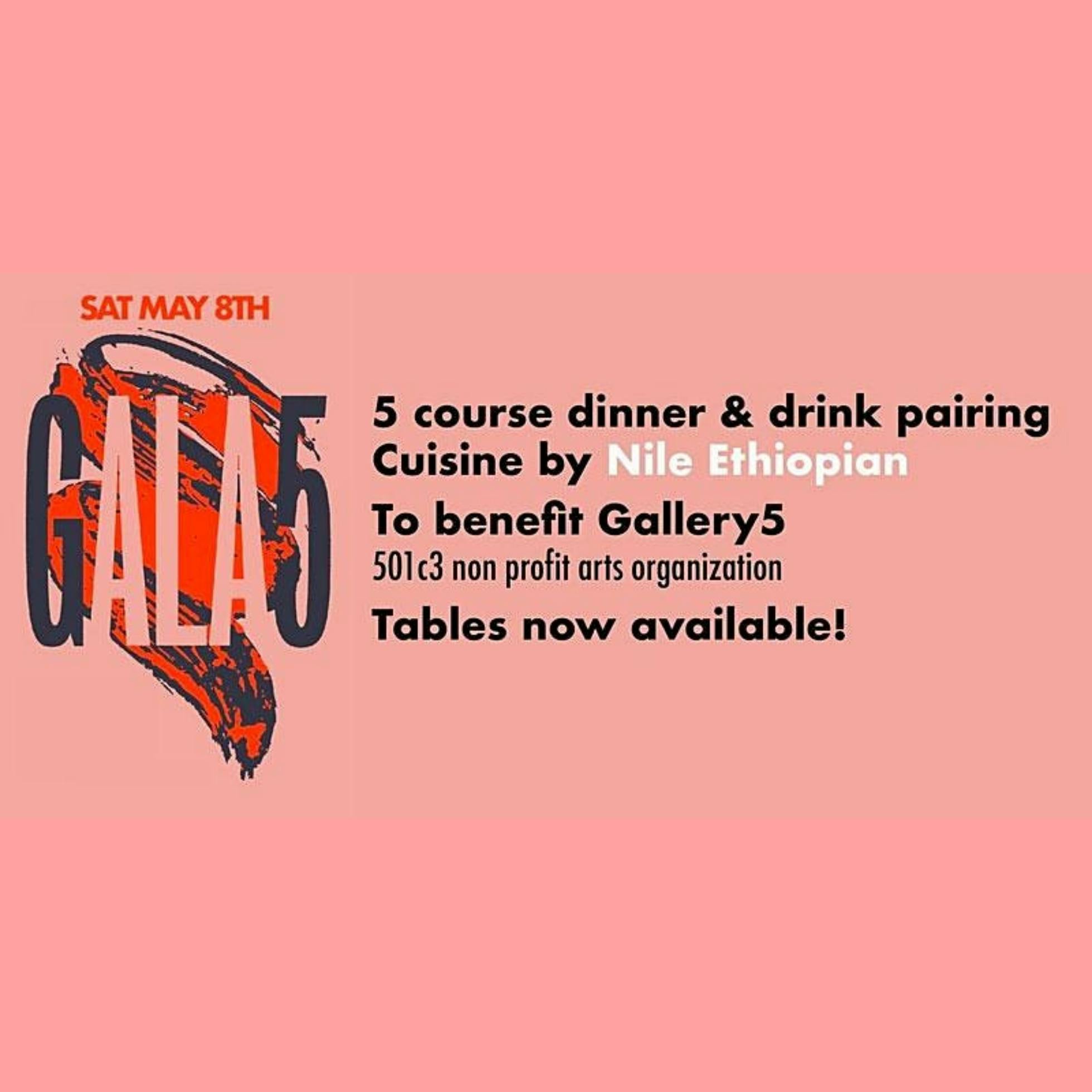 GALA5 Gallery5 Fundraiser Dinner