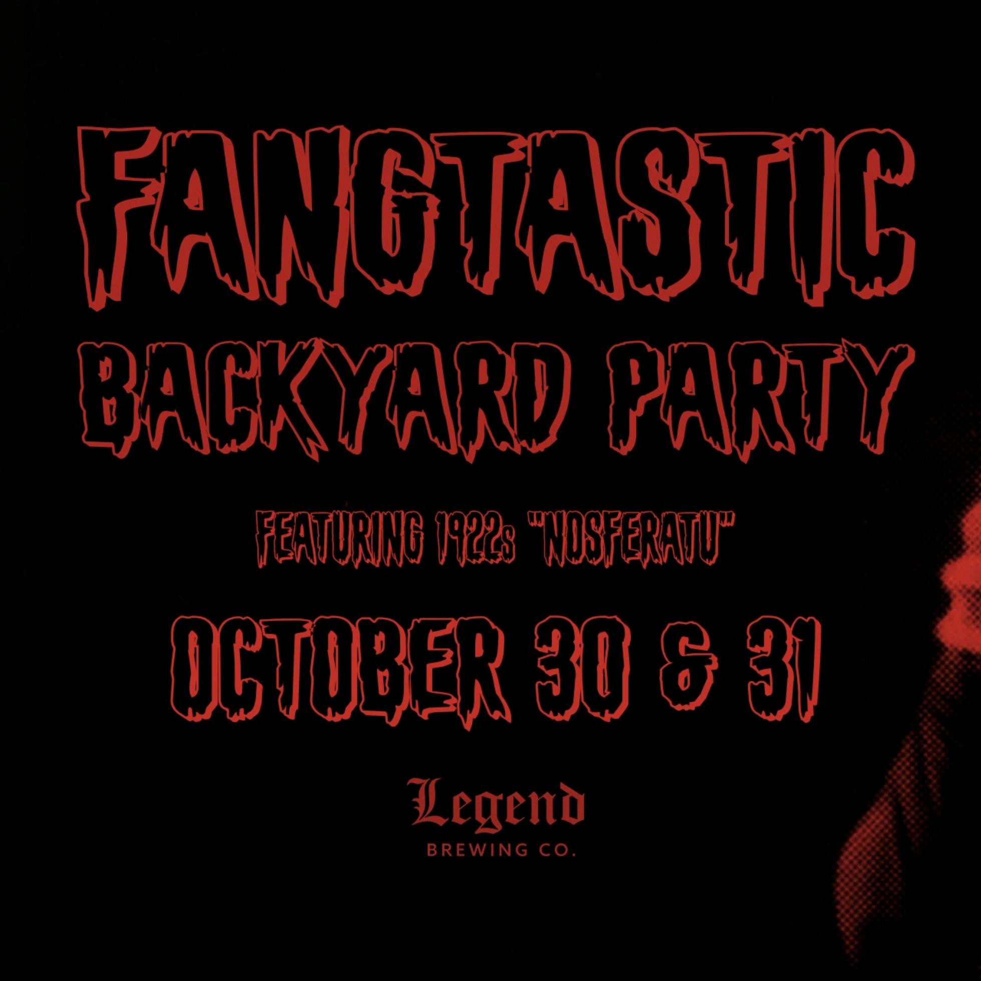 Legend Brewing's Fangtastic Backyard Party