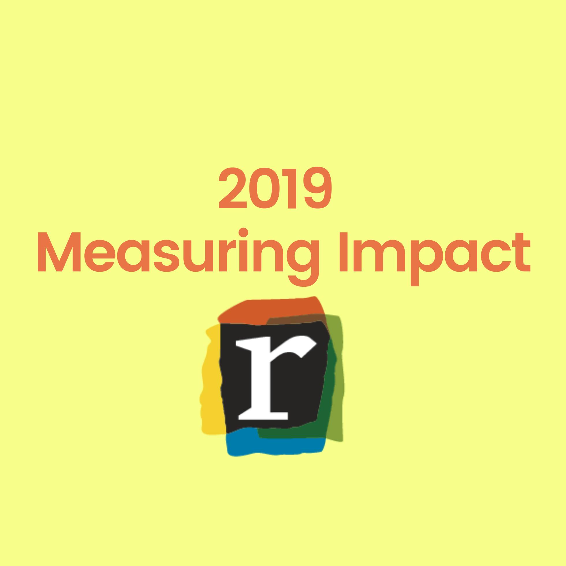 2019 Measuring Impact