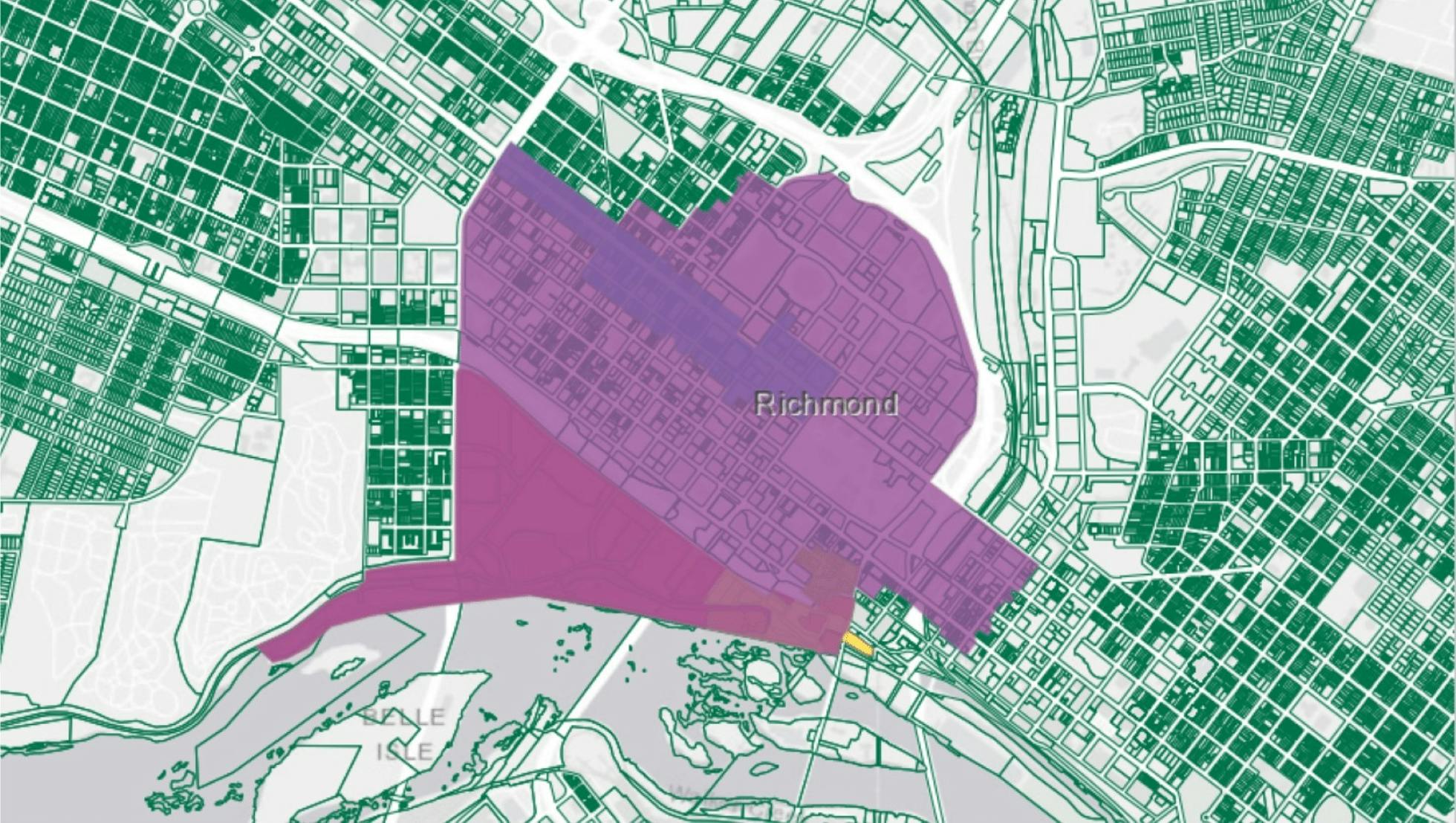 Downtown Richmond, VA Service Districts
