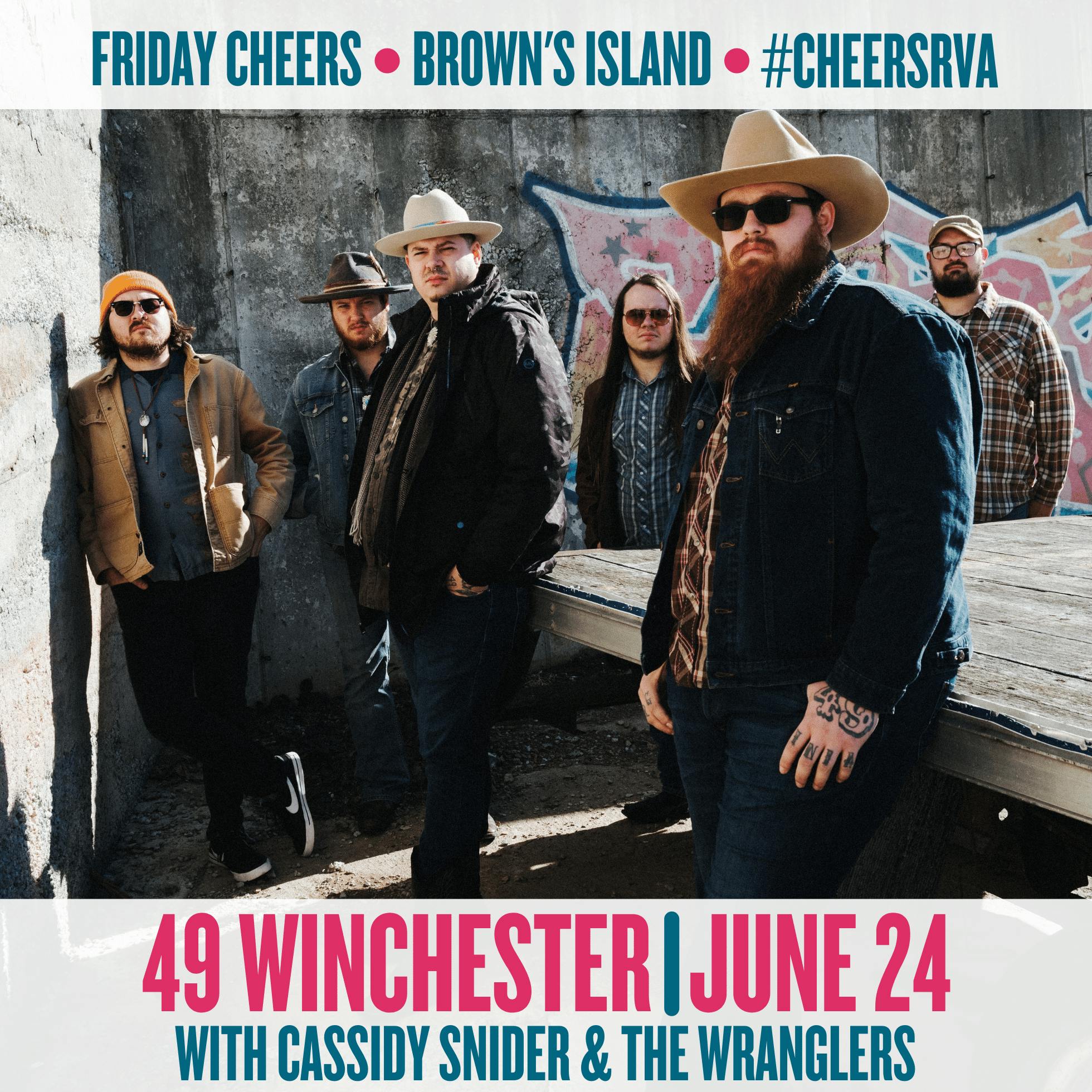 49 Winchester with Cassidy Snider & The Wranglers at Friday Cheers in Richmond, Virginia